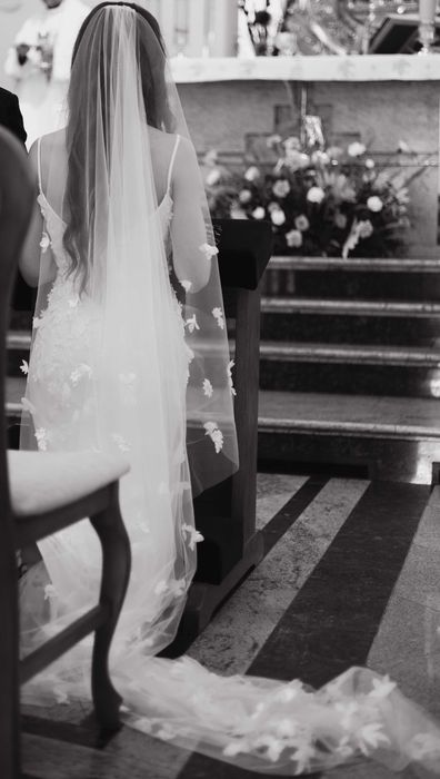 Suknia ślubna rybka Aleksandra Mirosław