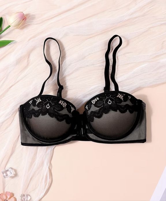 Бюстгальтер ліфчік пуш ап85 с, 85 в, 90 в, 90 с чорний червоний різні