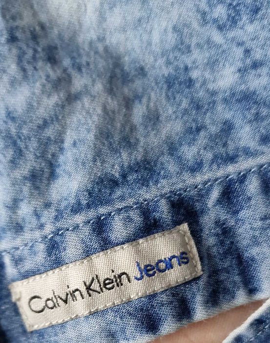 Koszula Jeansowa z Kapturem Bluza Calvin Klein Jeans XL