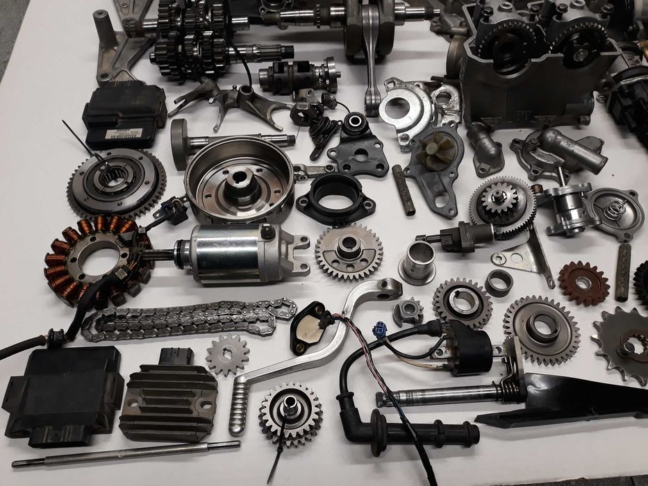 suzuki ltr 450 czesci kartery skrzynia glowica kosz modul wtrysk wal