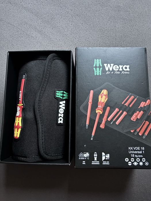 Wera KK VDE 18 Universal 1  18 elementów