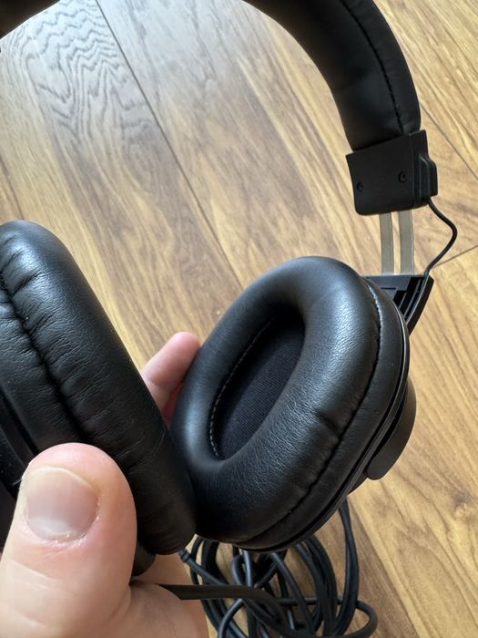 Słuchawki Audio-Technica ATH-M20X - jak nowe + adapter jack