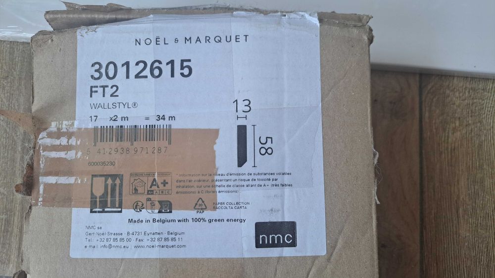 Listwy przypodłogowe NMC FT2 białe (15 sztuk)