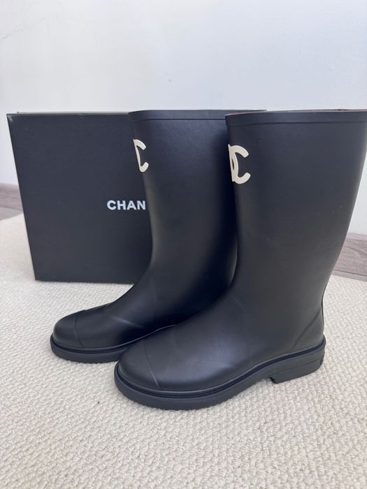 Kaloszy Chanel! Premium jakość! Od ręki 36,37,38,39,40,41
