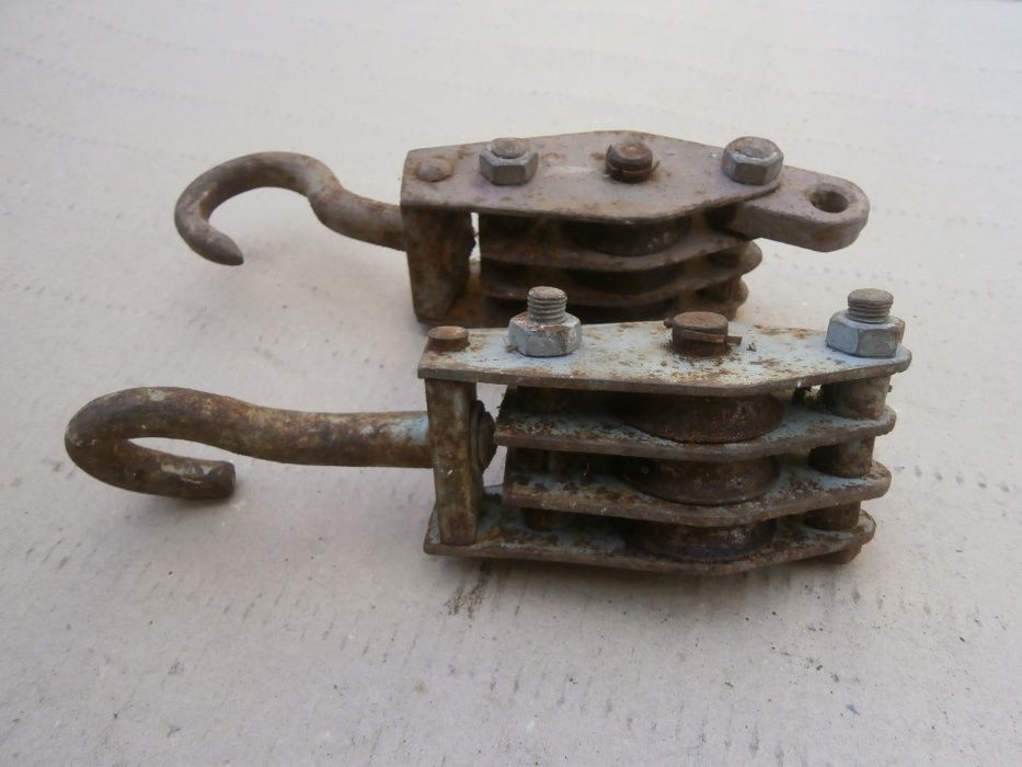 Blok potrójny stalowy do liny bloki zblocze