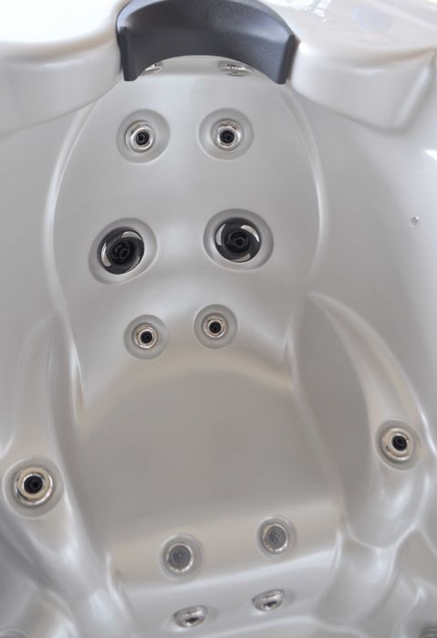 Jacuzi ogrodowe SPA Balboa 224×224×90 cm Akryl.  Pokrywa i schody
