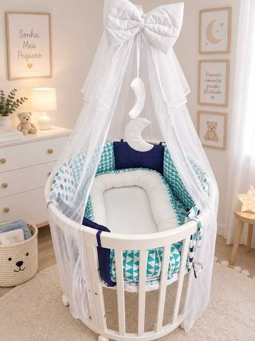 Conjunto para berço,  ninho para bebe