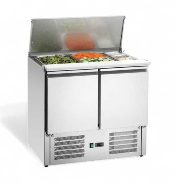 Bancada Refrigerada de Preparação C/ Tábua de Corte - 2 Portas
