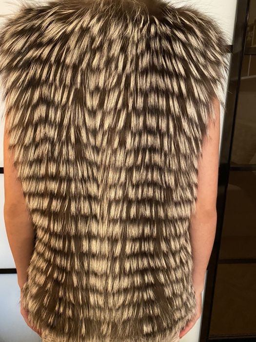 Жилет из чернобурки