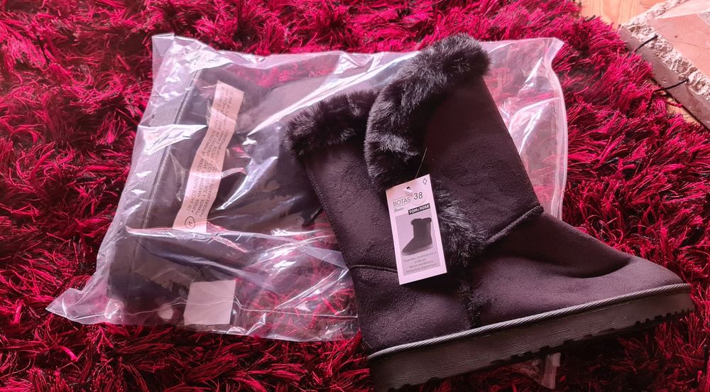 Botas inverno felpudas 38
