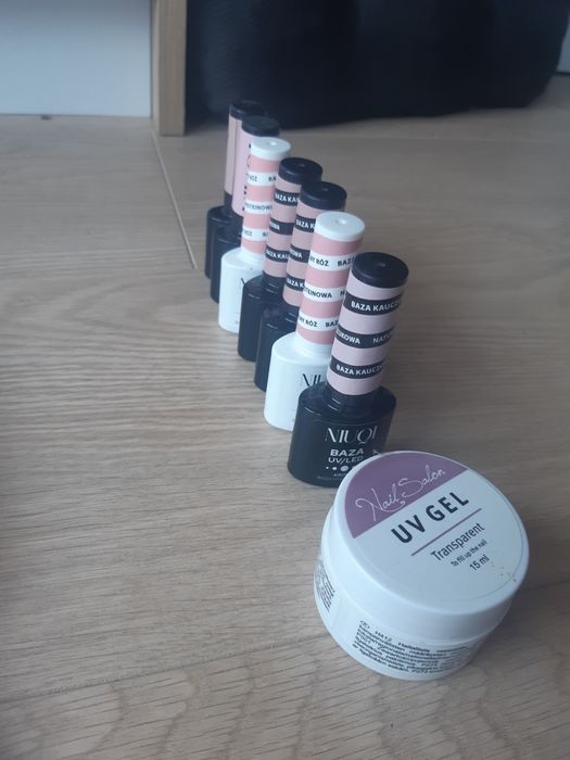 58 Lakierów + Lampa UV/LED + akcesoria, Zestaw do Paznokci Hybrydowych