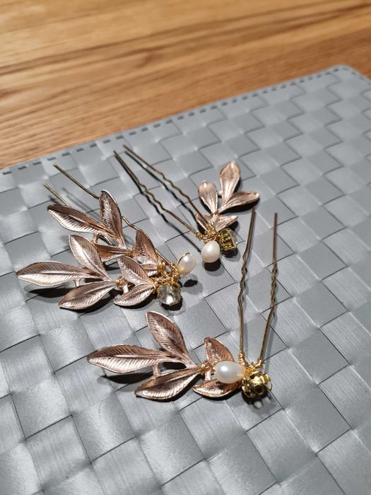 Wsuwki różowe złoto