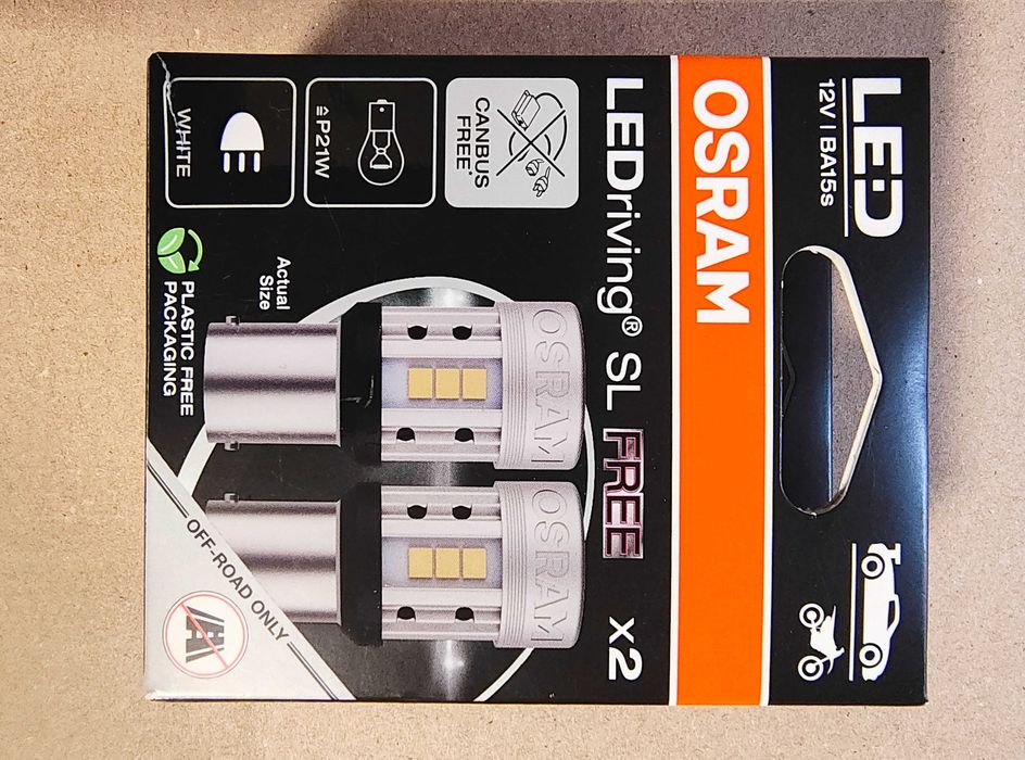 Żarówki LED P21W OSRAM nowe