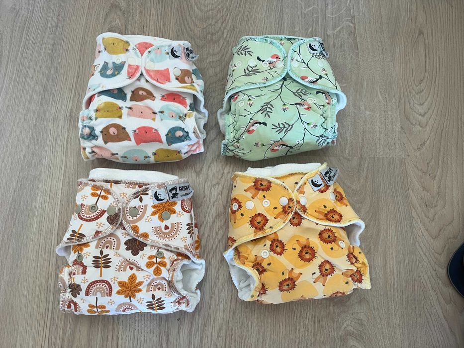 Conjunto fraldas reutilizáveis completo