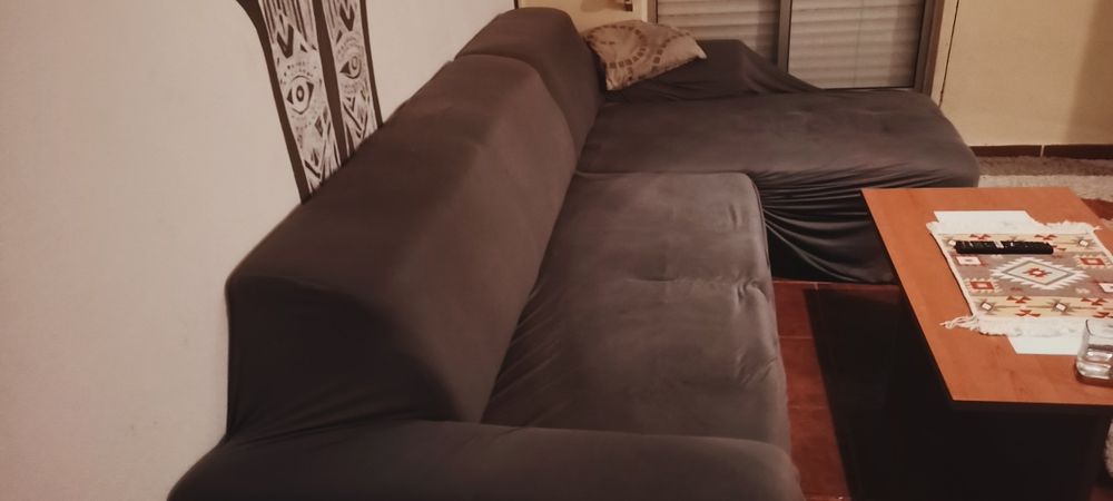 Ofereço sofá chaise-long