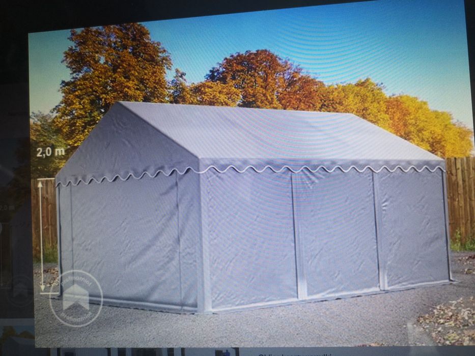 Namiot magazynowy 3x6m całoroczny.