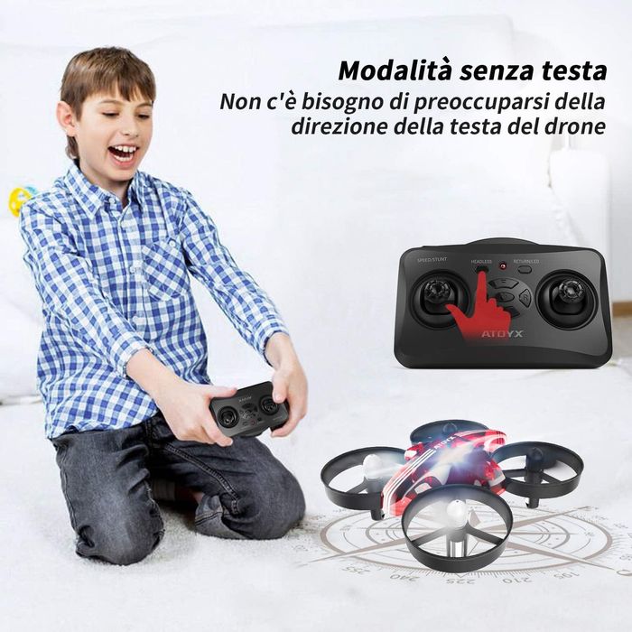 Drone ATOYX para crianças ou iniciantes AT-66 (novo)