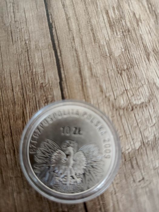 10 zł. Ag. 925 Solidarność 2009 rok