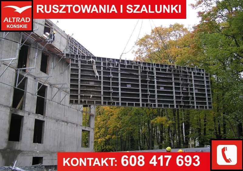 Wynajem szalunków ściennych. Szalunki, Projekt i wsparcie techniczne.