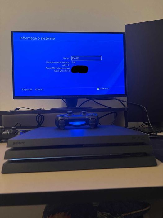 Sony PlayStation 4 PRO CUH-7116B 11.02 Firmware  + pad Dual Shock 4