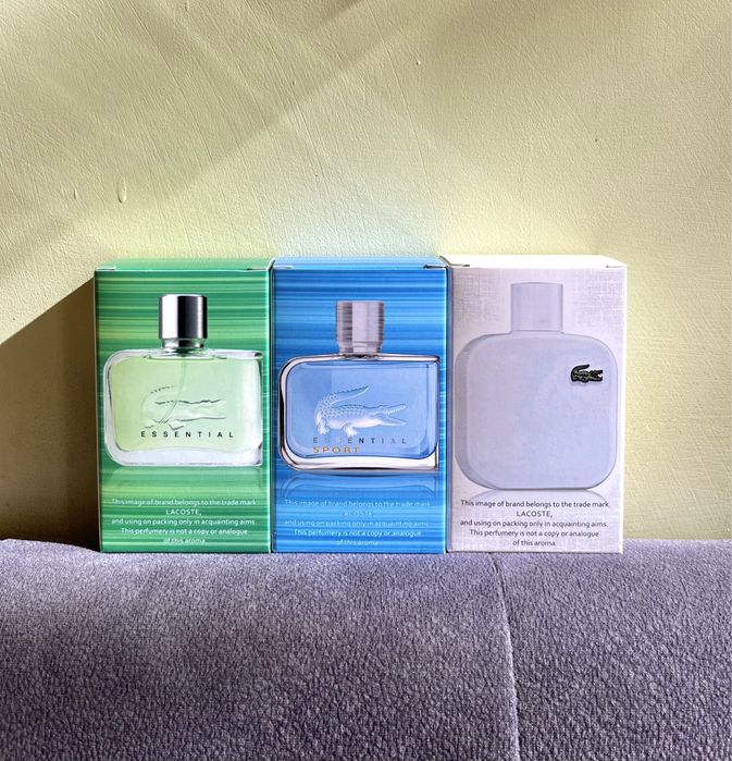 Lacoste - L.12.12 Blanc, Essential Sport, Essential, 60 мл, Лакоста