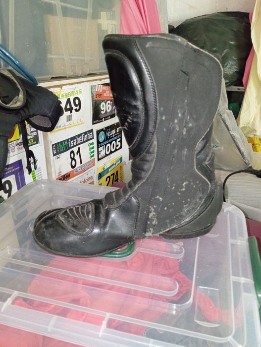 Botas de mota modeka tamanho 44