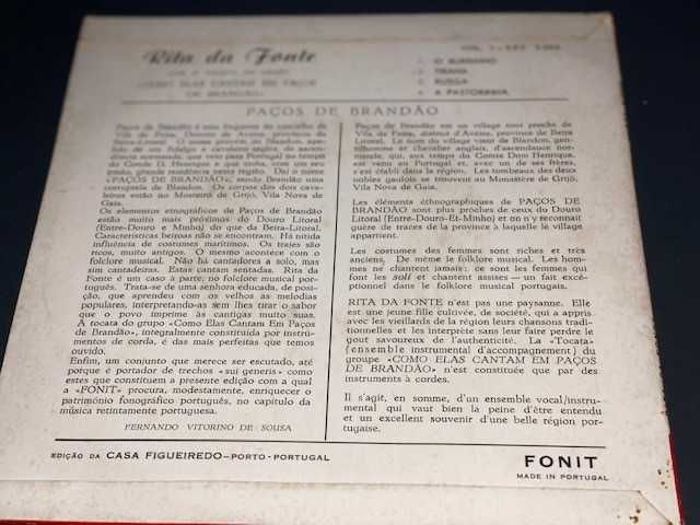 Rita da Fonte - Vynil 45 RPM