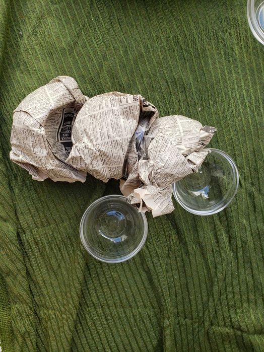 Conjunto de 22 tigelas de sobremesa transparentes de 2 tamanhos
