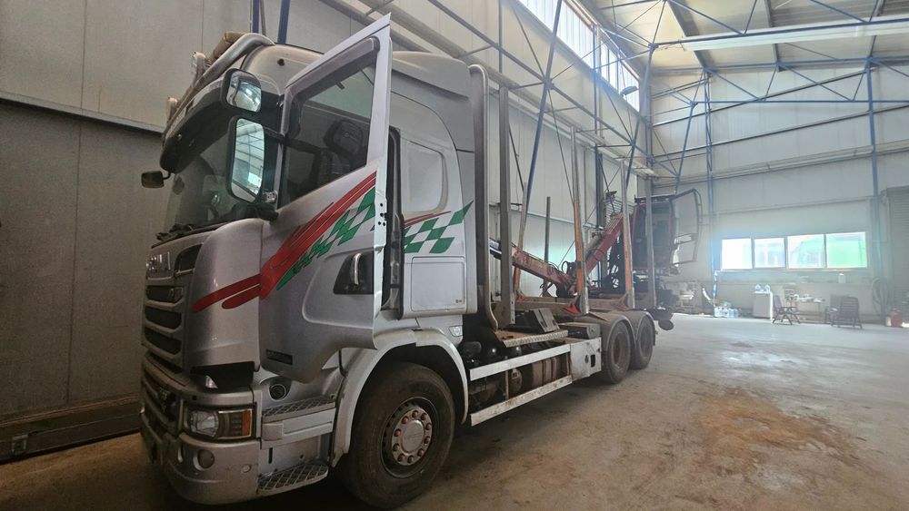 Scania R730 6X4 DO DREWNA