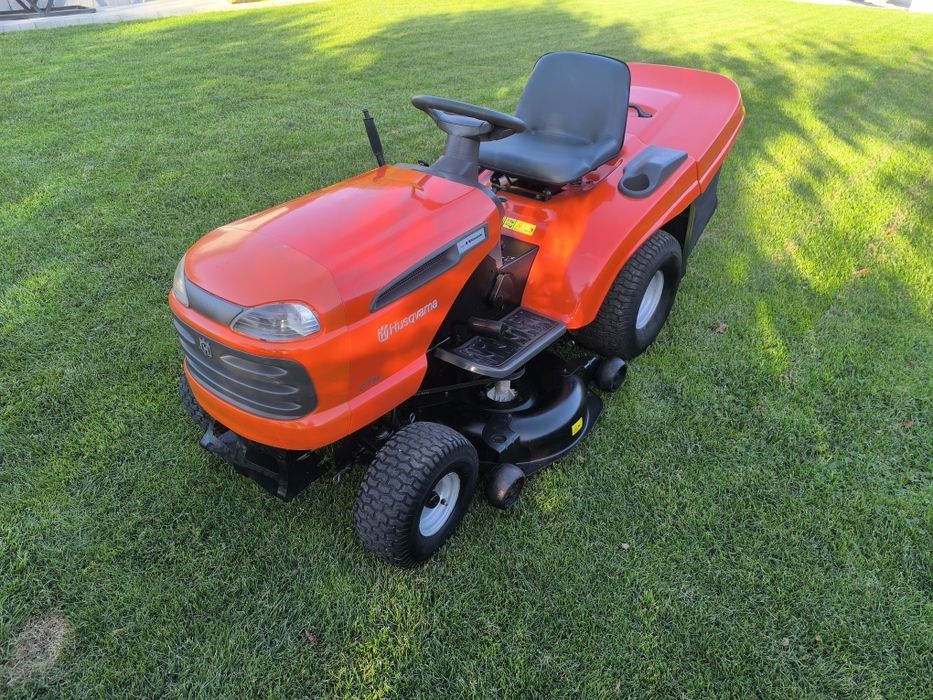 Traktorek kosiarka HUSQVARNA KAWASAKI 21km 2 cylindry Pompa oleju