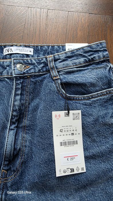 Джинси zara, mom