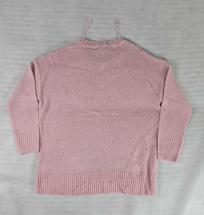 New Look Sweter Jasnoróżowy Size L