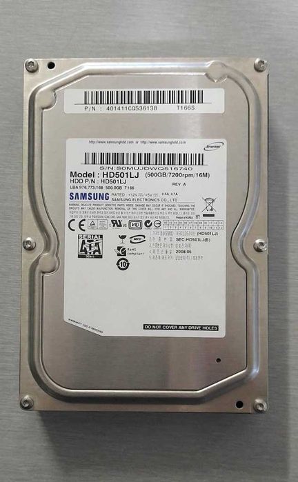 Disco 'Samsung' - 500GB