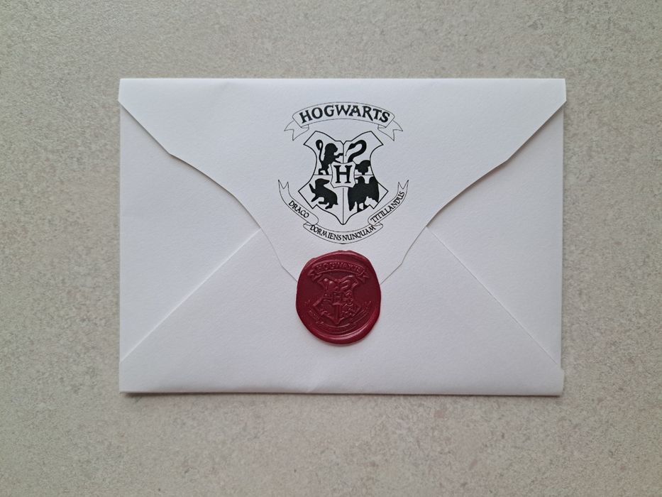 List z Hogwartu Harry Potter kartka okolicznościowa
