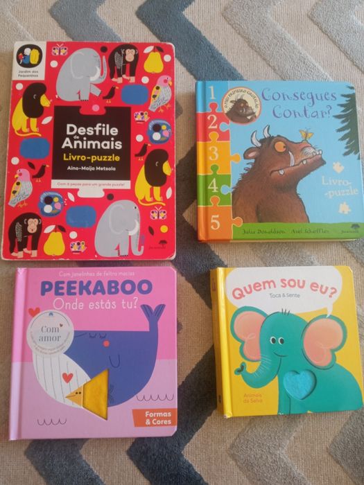 Conjunto de livros infantis