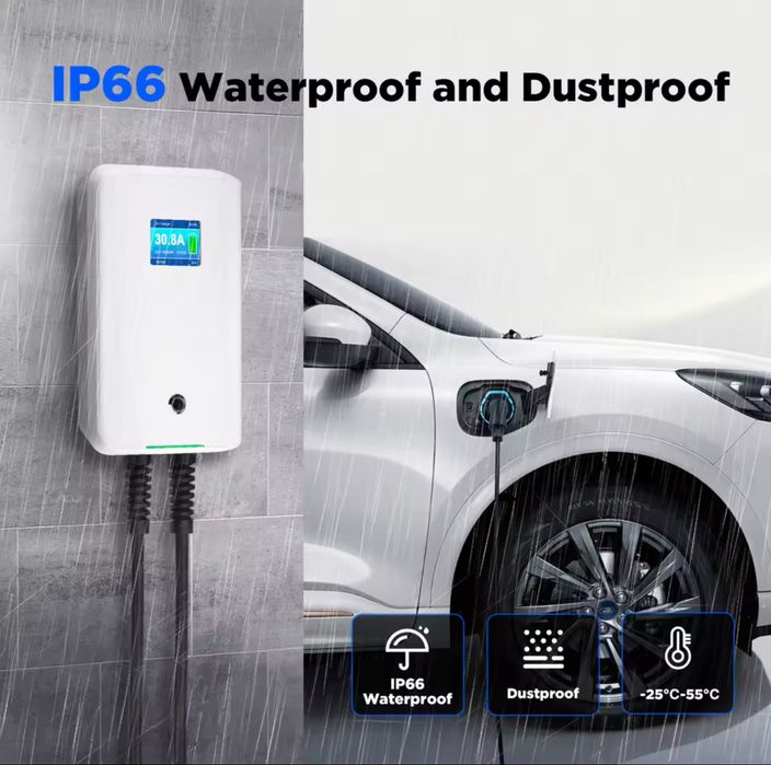 Wallbox Carregador - 22kw - 32A - Trifasica - C/ CABO Incluido64738600345217124