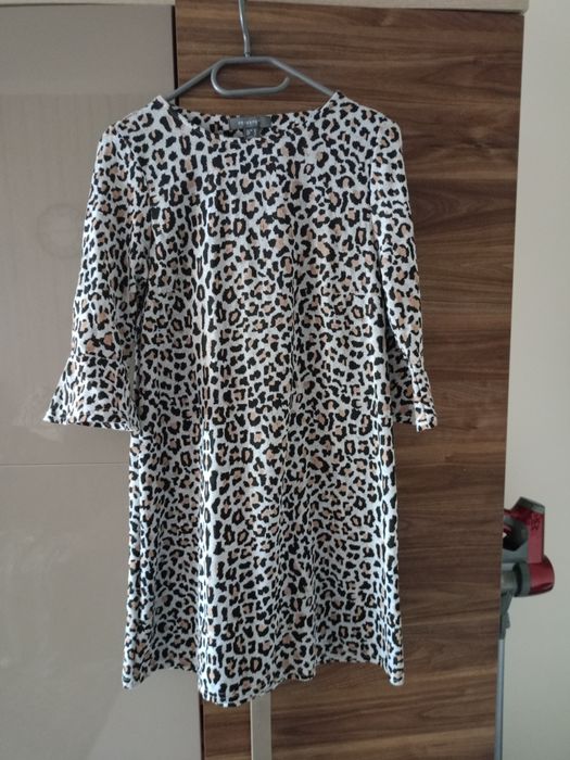 Sukienka damska w panterkę