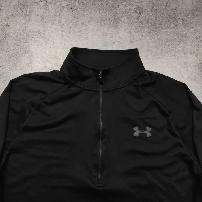 MĘSKA Bluza Sportowa Lekka PREMIUM Thermal Siłownia Under Armour Logo