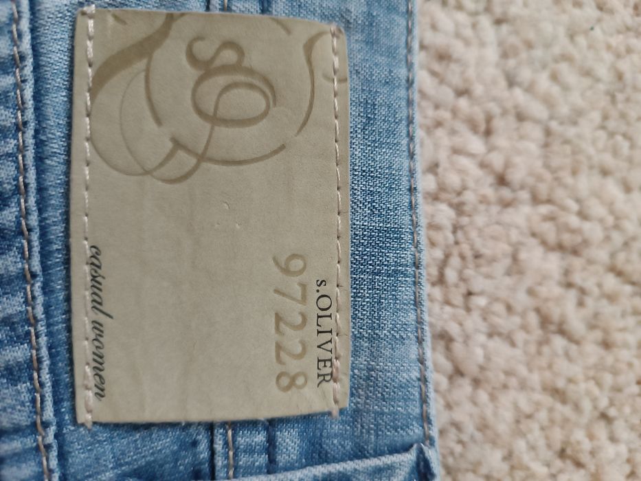 Krótkie spodenki szorty denim jeans 40 s.Oliver