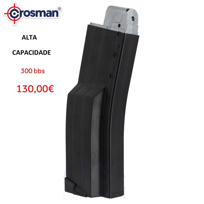 Carabinas Pressão de Ar (CO2) AUTOMÁTICAS - Crosman DPMS SBR + A4P