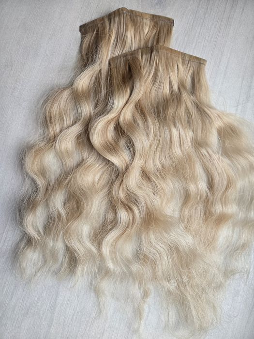 Bio taśmy  włosy naturalne  blond