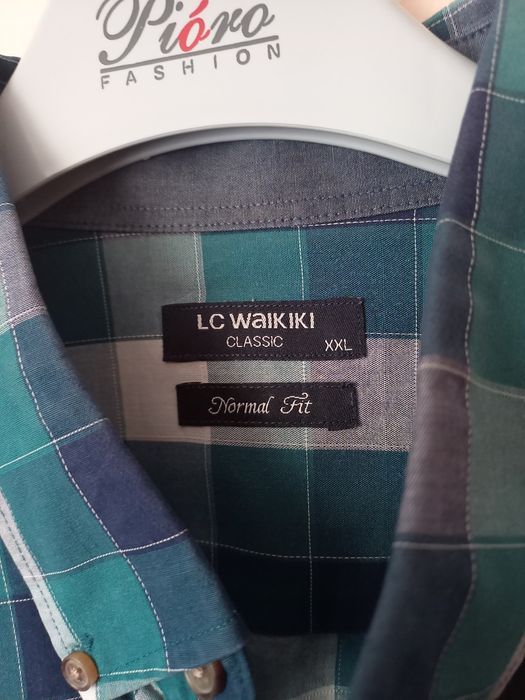 Koszula męska w kratkę | r. XXL | LC Waikiki