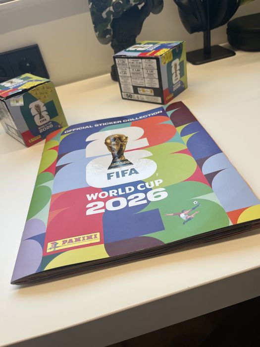 Caderneta Mundial 2026 100% completa