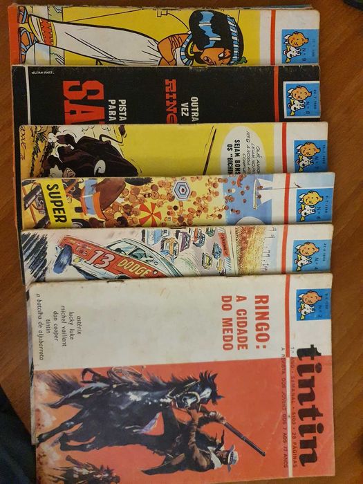 Revistas banda desenhada TINTIN