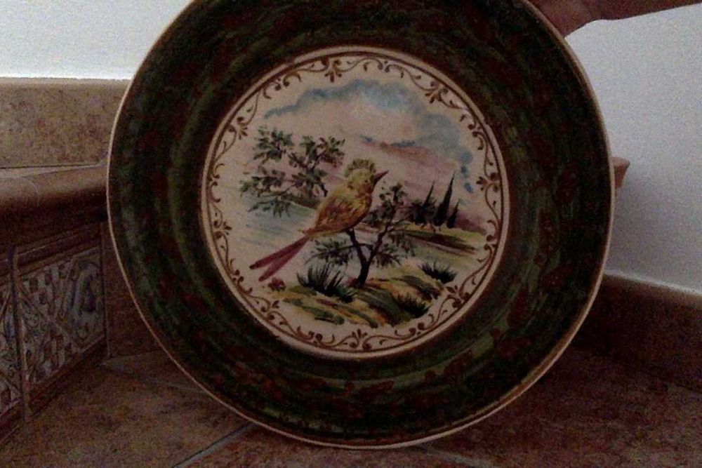Prato Cerâmica Mestre João Santos /Alcobaça
