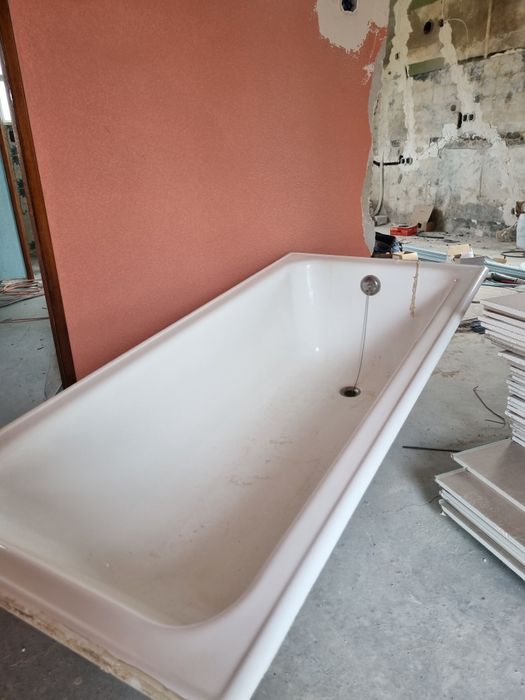 Banheira em ferro fundido