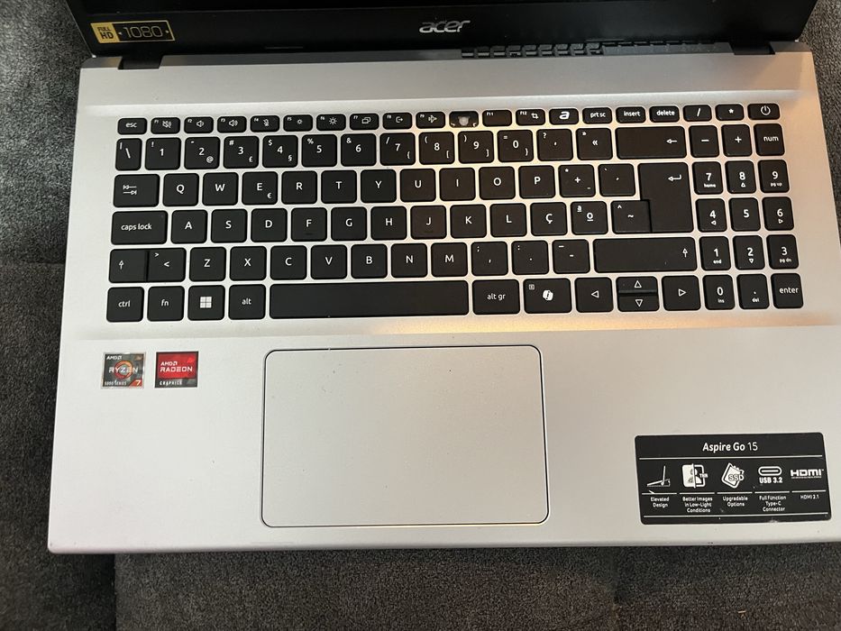Pc acer / aspire go 15 quase novo com + coisas incluido