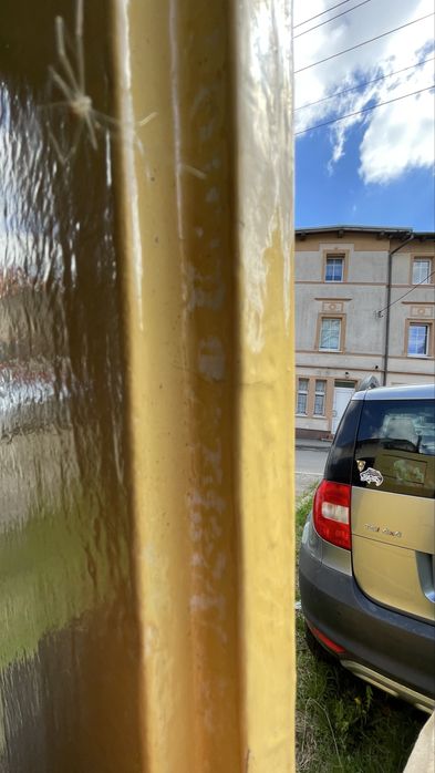 Stare ponoemieckie drzwi wejsciowe