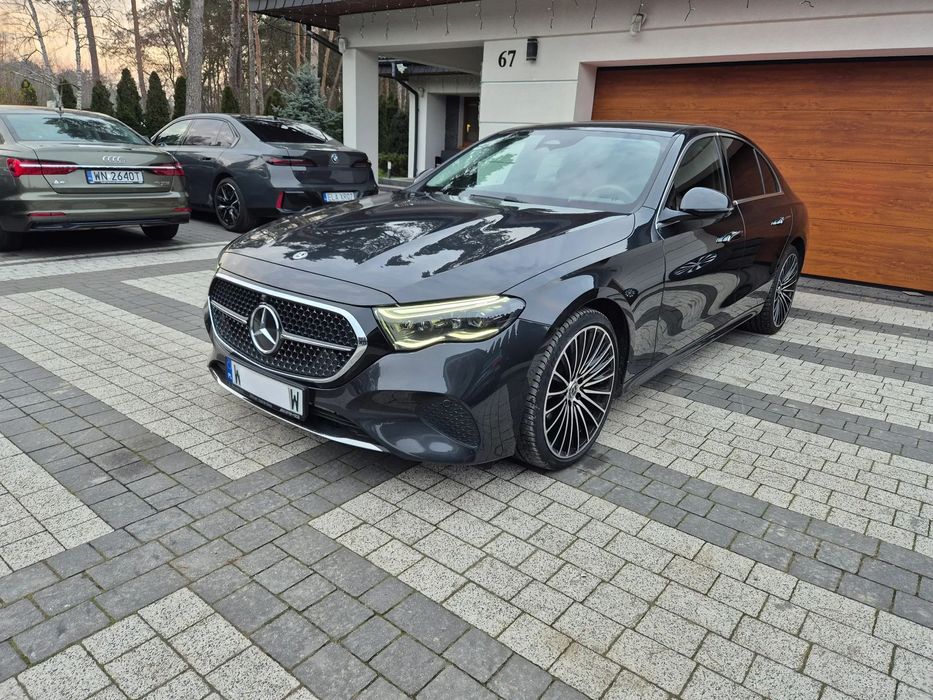 Mercedes-Benz Klasa E Salon Polska , 1 wł ,serwis, Lasery, 2X ALU Model 2025, gwarancja