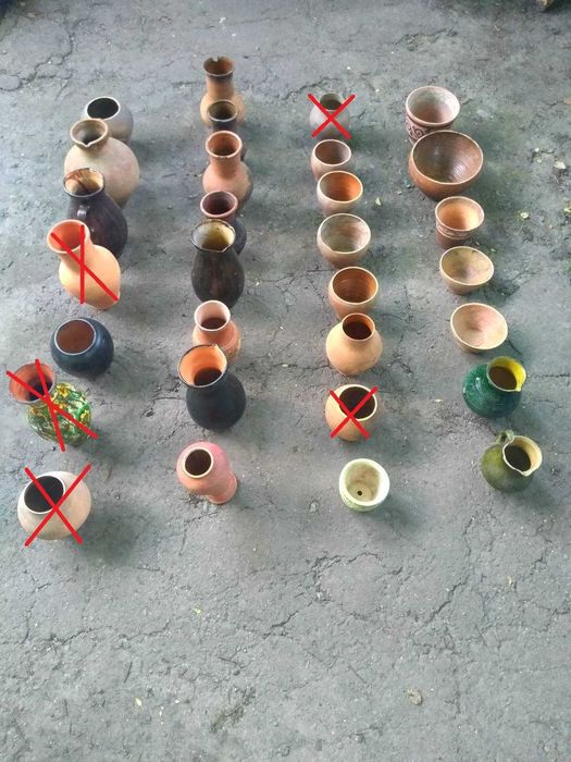 Старинный антикварный вазон горшок глечик макитра кринка кувшин...